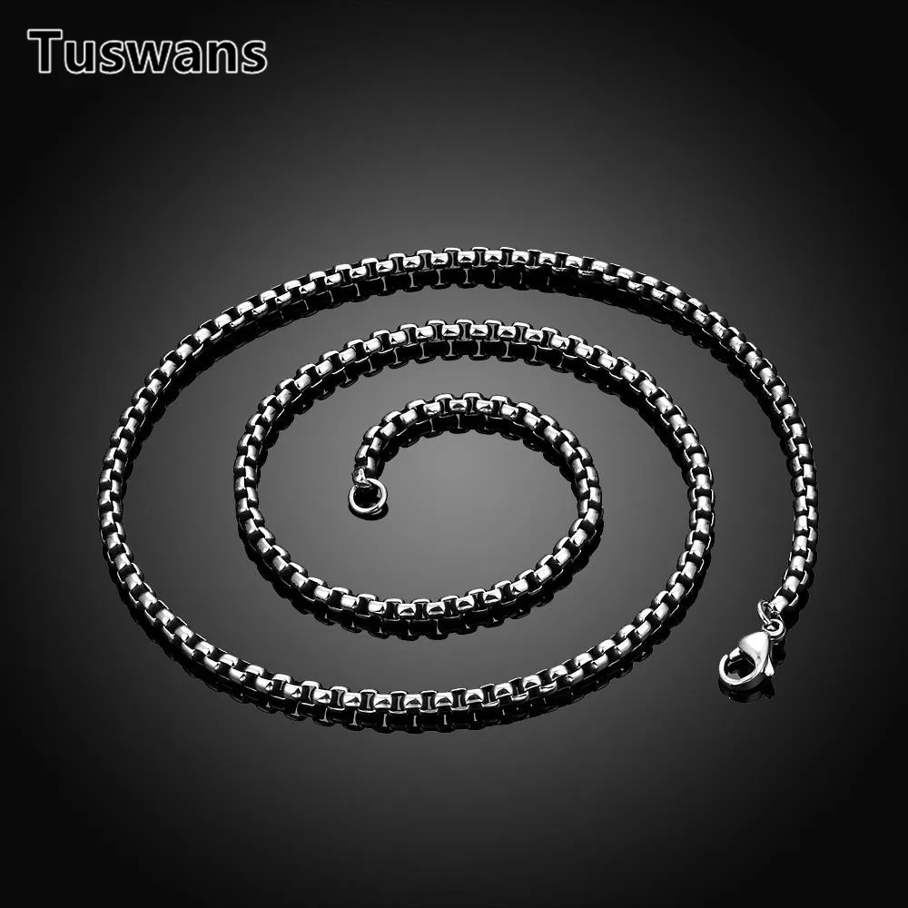 Мужская цепочка из нержавеющей стали 316L длина 60 см 4 мм|chain necklace|drop necklacemen chain necklace |