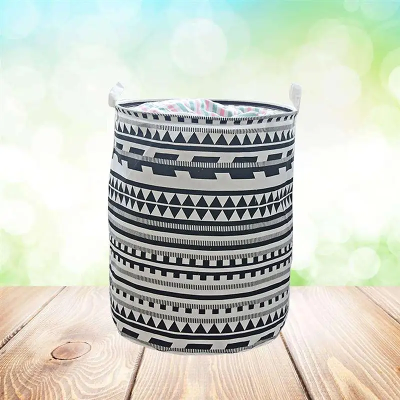 1 قطعة أشتات سلة التخزين القطن و الكتان للماء جمع سلة الغسيل تعرقل تخزين منظم للمطبخ