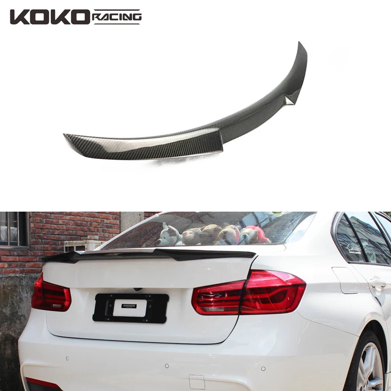 

2018 1pcs M4 Style Carbon Fiber Rear Wing Spoiler for BMW F30 F35 3Series 320i 328i 328d Sedan & F80 M3 2012-2017