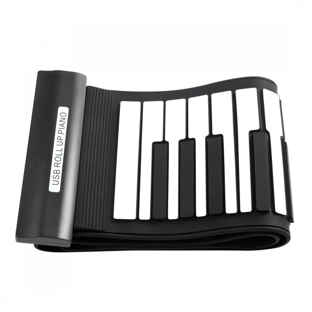  KONIX MD61 Flexible 61Keys Professional MIDI Keyboard Electronic Foldable Roll Up Piano for Childre