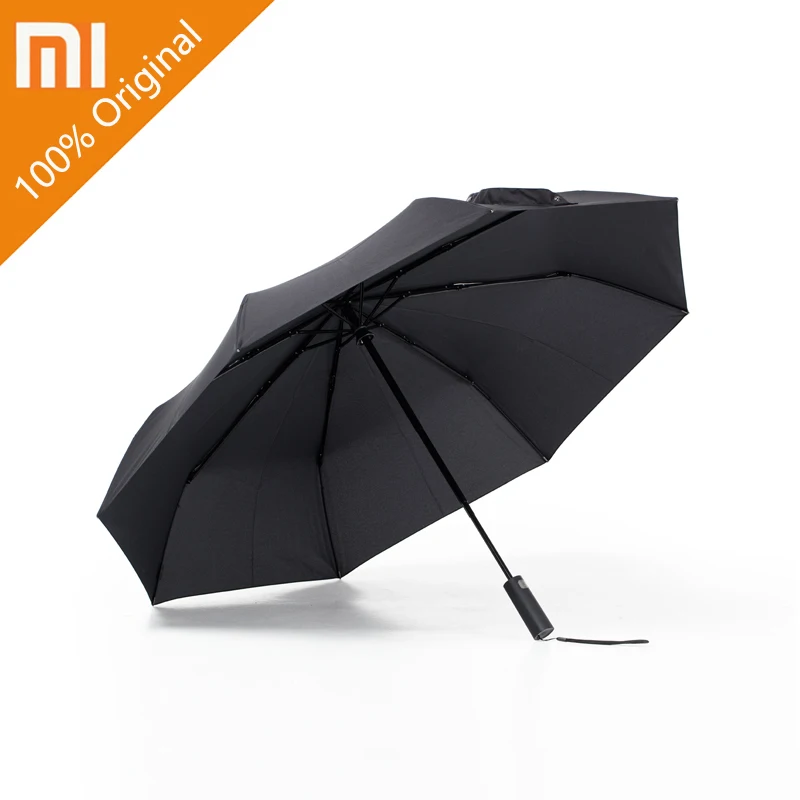 Xiaomi Mijia автоматический Солнечный дождливый Bumbershoot алюминий ветрозащитный