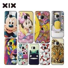 Para htc one a9/m7/m8/m9 caso bonito dos desenhos animados disco pc tampa traseira para htc one caso fundas 2016 new arrivals coque para htc A9/M7/M8/M9