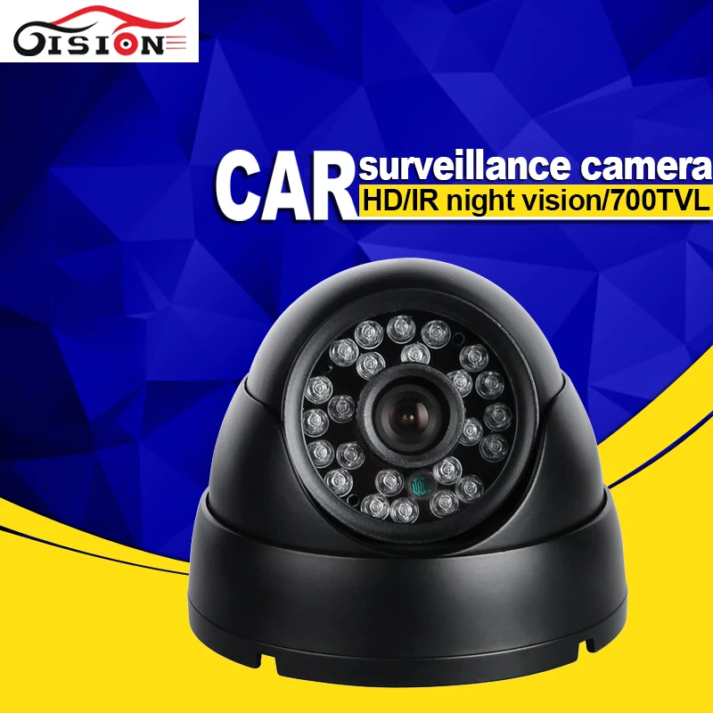 CCD Car Camera HD 700TVL IndoorVehicle Camera 1/3 Sony Auto White