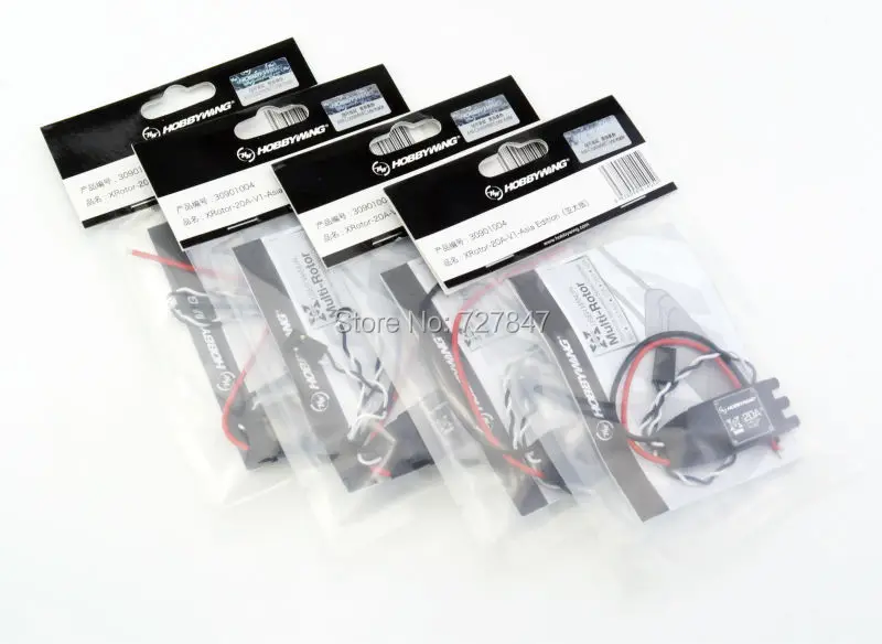 4 шт. оригинальная высокая производительность Hobbywing XRotor 20A ESC Asia pacific версия для F330