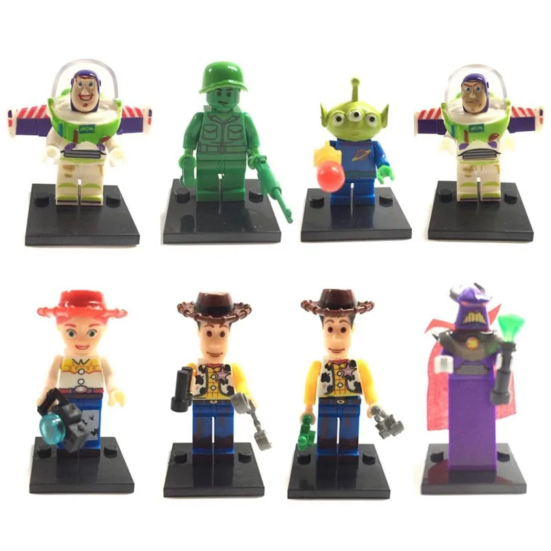 

Hot Sale JLB Building Blocks Educational Dolls Self-Locking Bricks Model For Kids Gifts Space Buzz Action Figures Toys