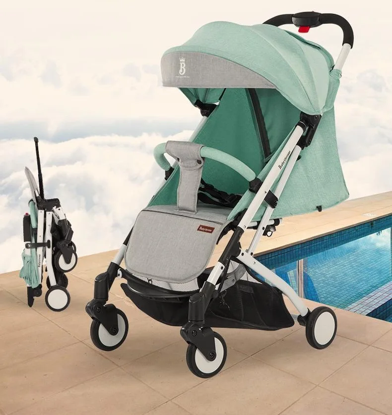 

2018 new High Quality Portable Baby Stroller Light Weight Folding umbrella Newborns Carriage baby Prams Can Sit and Lie