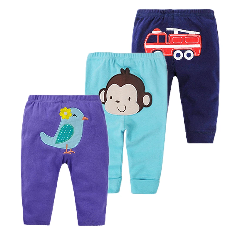 

3Pcs Baby Pants Autumn Baby Girl Clothes Newborn Pants Spring Baby Boy Clothes Roupa Bebes Infant Baby Trousers Kids Clothing