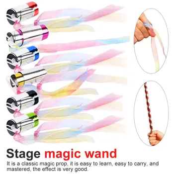 

70cm Mini Magic Show tools Appearing Wands Gift Cane Magic Wand steel elastic rod Stick telescopic Magic Trick Props