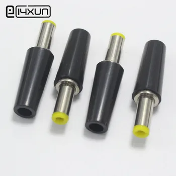 

4pcs New Black 5.5*2.5mm /5.5*2.1mm DC Power Plug ABS 5.5mm Male Plugs Connector DIY Repair Audio jack Adapter