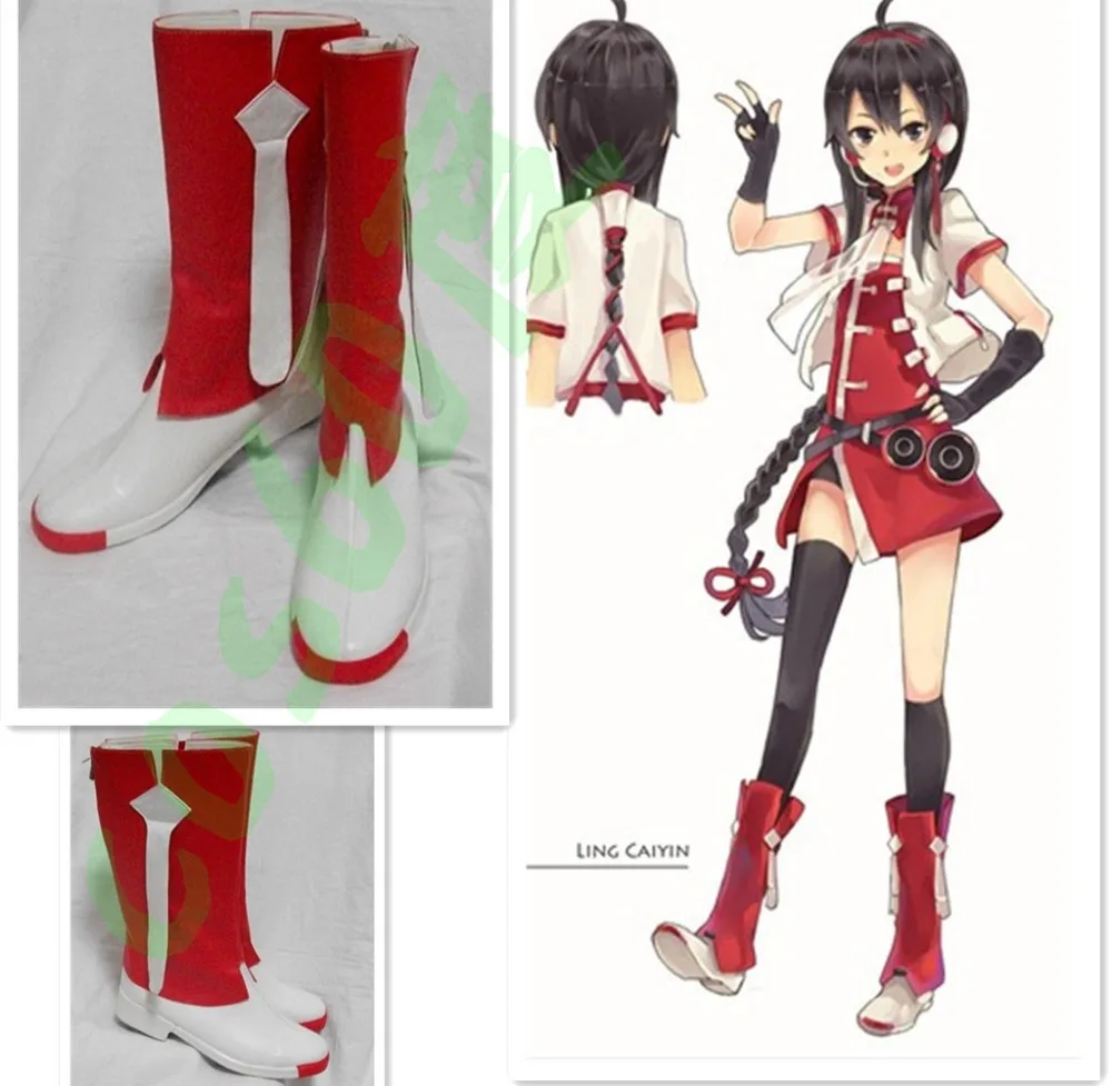 

Vocaloid 3 IA yue zheng ling Cosplay boots shoes S008