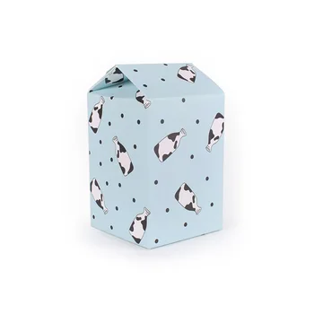 

50 PCS Baby Gift Box Chocolate Cookies Candy Gift Box Wedding Favor Paper Gift Bags Party Small Box Paper Packaging Kids