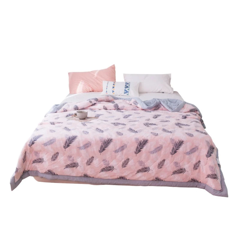 

Fashion Summer thin Comforter quilt Bedspread Throws Blanket Twin/Queen King Size Quilting Blankets Polyester