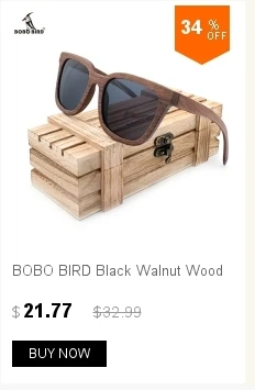 BOBO BIRD Zebrawood деревянные солнцезащитные очки для женщин поляризационные Ретро винтажные очки UV400 occhiali sole rotondi