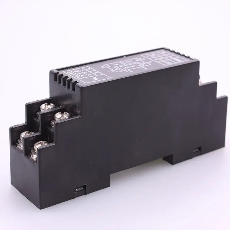 

DIN Rail-mounted Resistance to 4-20mA 0-5V 0-10V Signal Converter 1.5KV Isolation Ohm to DC Signal Conditioner Module