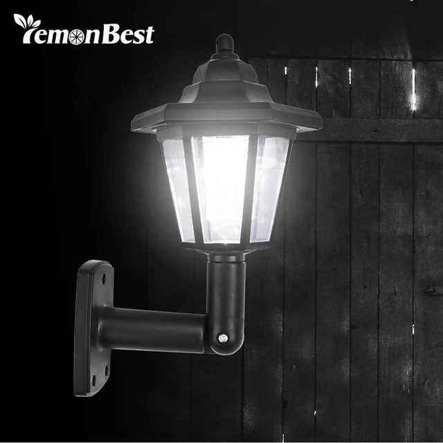 2pcs Waterproof Outdoor Lighting Led Solar Garden Light Hexagonal