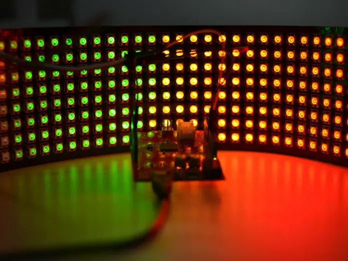 8x32 RGB WS2812B-4