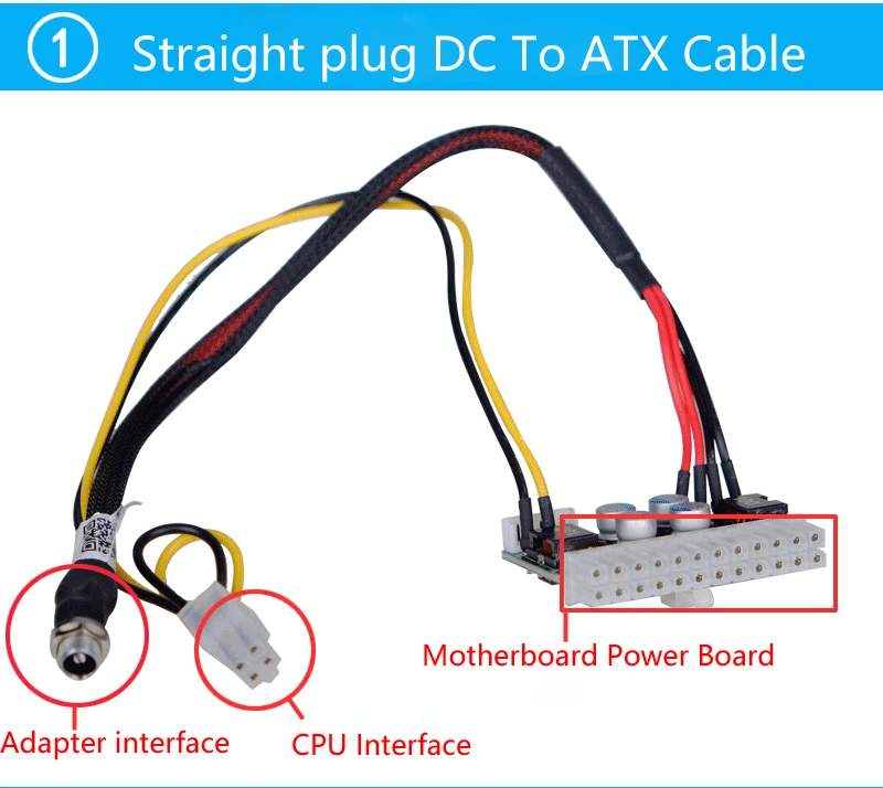 AC DC ATX الذروة PSU 12 V 150 W بيكو ATX التبديل مصدر التعدين 24pin اللوحة الأم مصغرة ITX DC إلى HTPC ATX PC امدادات الطاقة للكمبيوتر