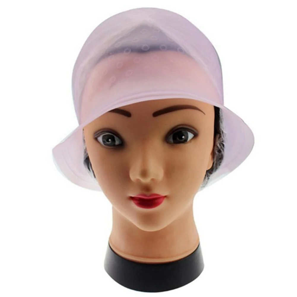 Popular Professional Salon Reusable Hair Colouring Highlighting Dye Cap Hat With Frosting Tipping Hair Color Styling 4