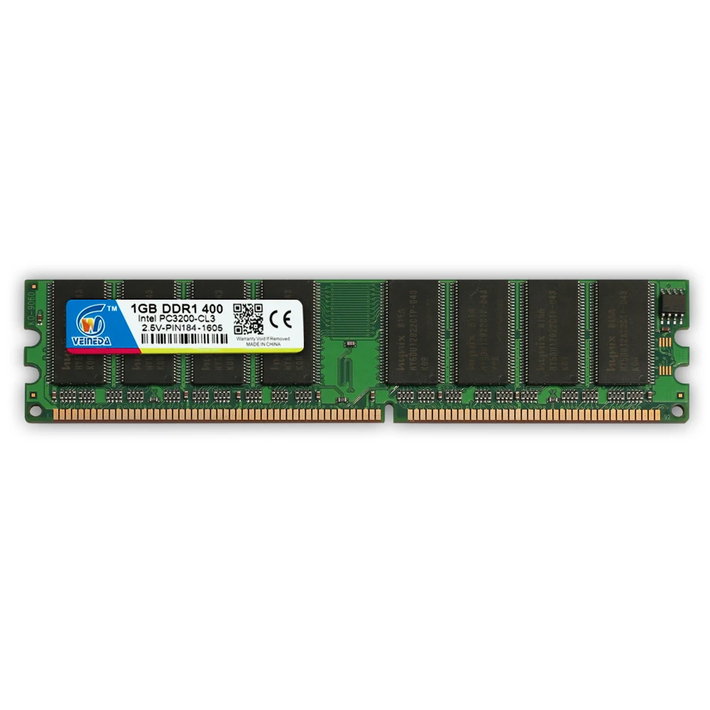 Оперативная память VEINEDA DDR1 2 ГБ DDR3 для DDR PC2700 2X1 ГБ оперативная память 184-pin