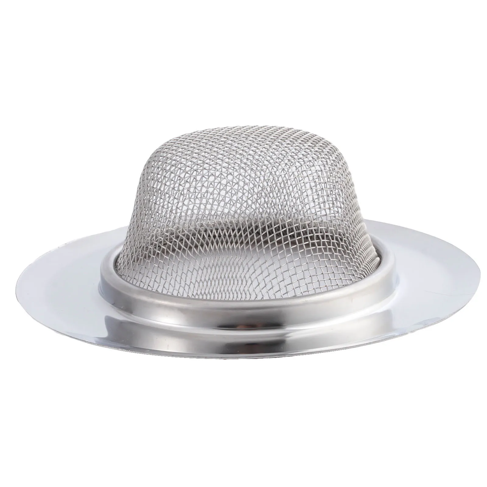 1Pc Kitchen Sink Strainer 7CM Stainless Steel Sink Drain Cover Drainer Basin Filter Mesh Sink Strainer for Bathroom Shower