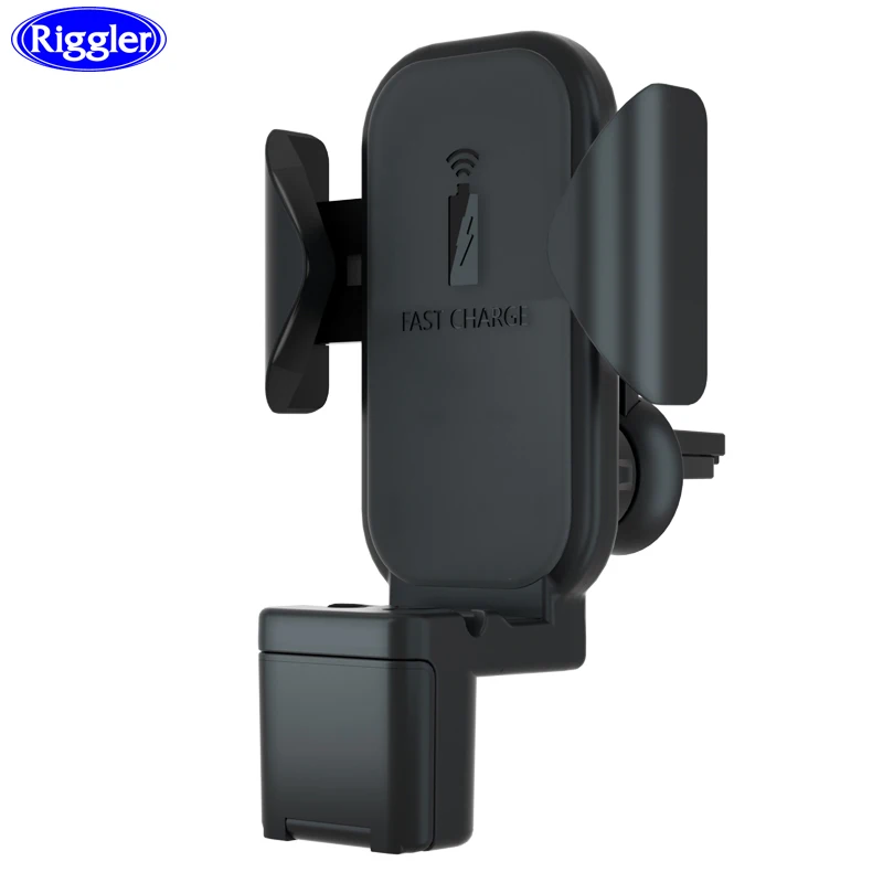Car Wireless Charge Mount for Apple Watch Apple Headphone  for iphone XS MAX XR XS X 8 Plus Samsung Note9 10W Fast Charger