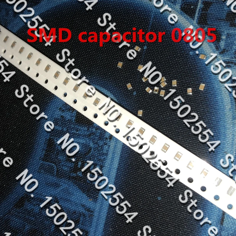50pcs Lot Smd Ceramic Capacitor 0805 100pf 500v 101j Npo Cog Accuracy 5 Capacitance High Frequency Low Resistance Integrated Circuits Aliexpress