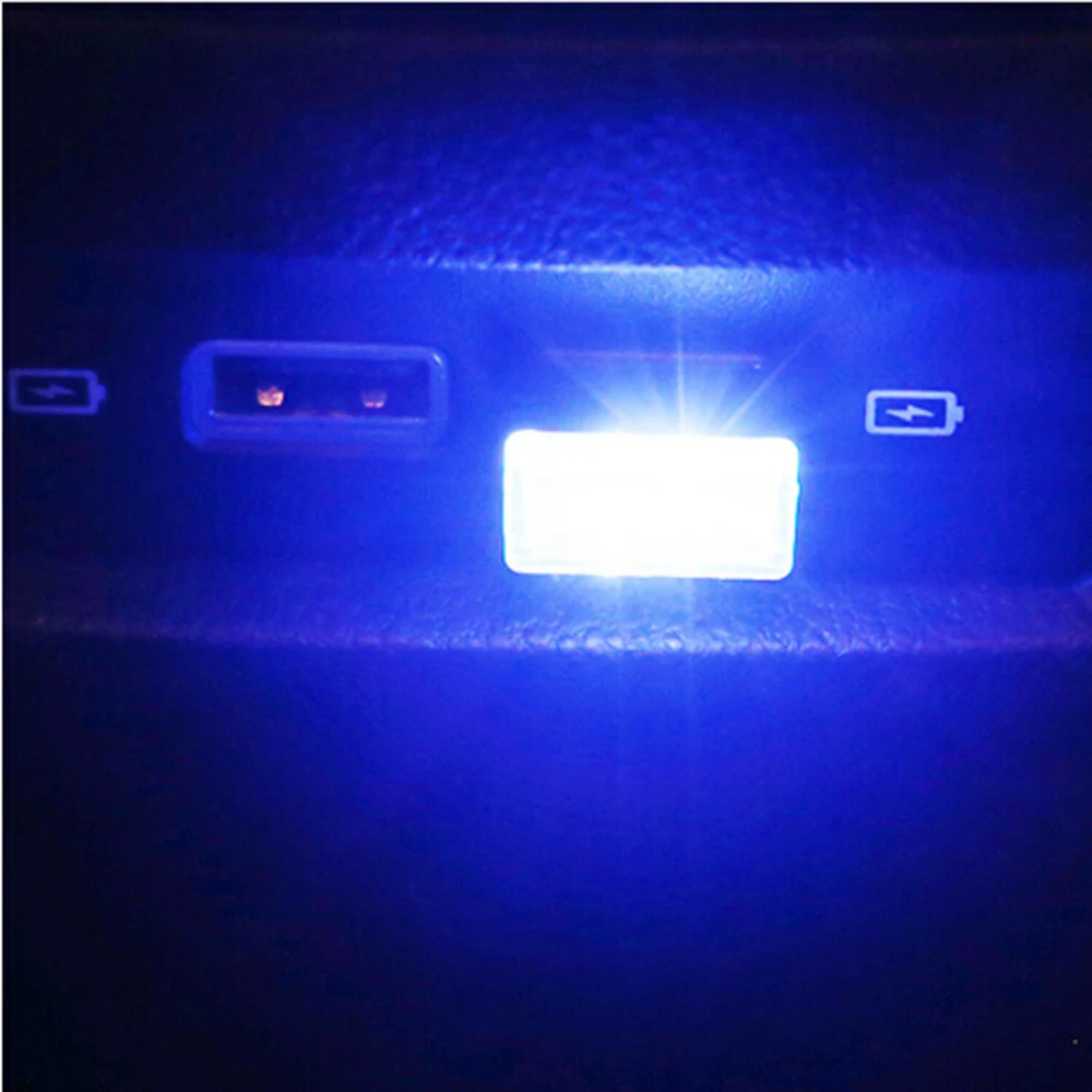 Автомобильная универсальная светодиодная декоративная подсветка USB