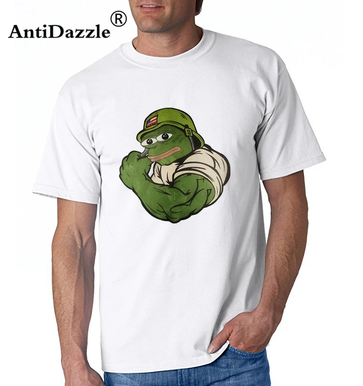 Antidazzle 2017 новое поступление Meme Wars Ветеран Мужская и женская летняя хлопковая