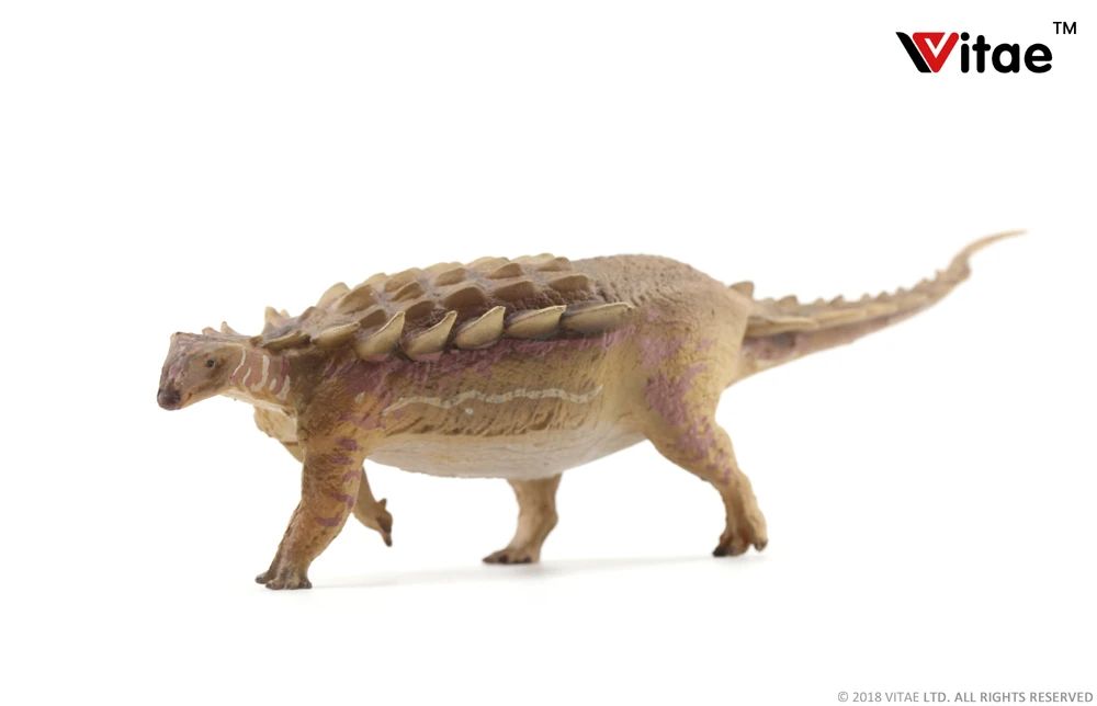 Vitae динозавр Юрского периода модель животного Zhejiangosaurus lishuiensis ankylosaurus 1:35