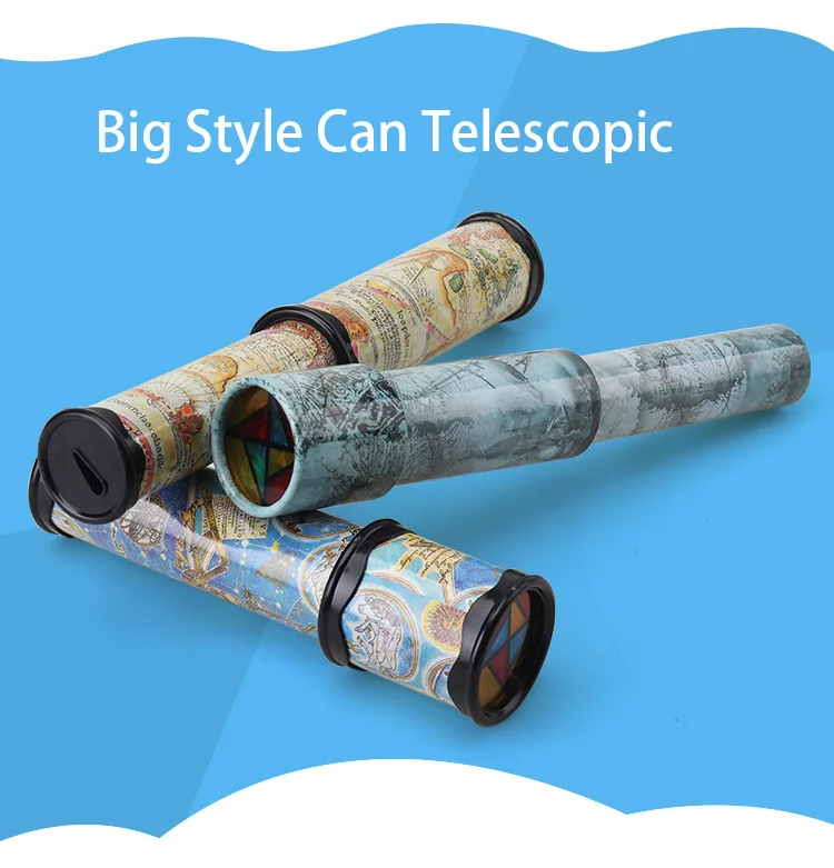 Scalable Rotation Kaleidoscope 30cm Magic Changeful Adjustable Fancy Colored World 7