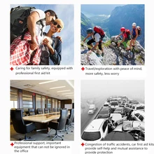 Высокое качество Портативный аптечка сумка домашняя аварийная медицинская помощь Чехол Коробка NCM99