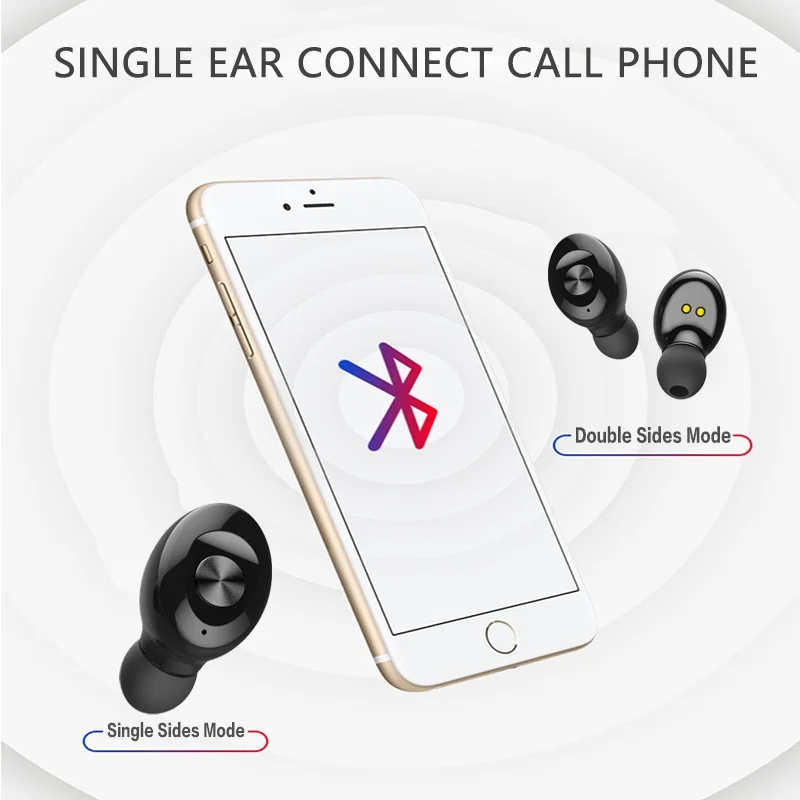 XG 12 TWS беспроводной наушник Bluetooth 5 0 наушники HIFI звуковая гарнитура с микрофоном