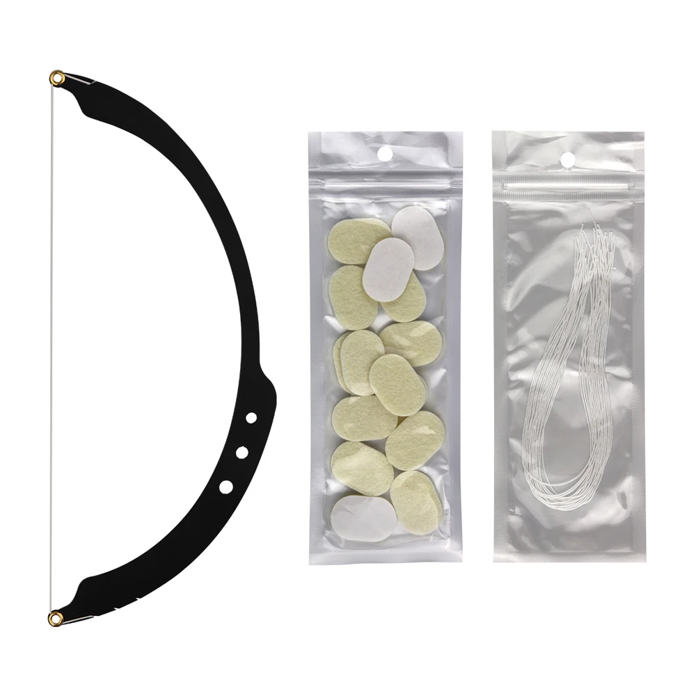 

New Microblading Line Marker Ruler with 15pcs Pre-made Thread Line Brow Design Measure Tool Measuring Permanent Makeup Supplies