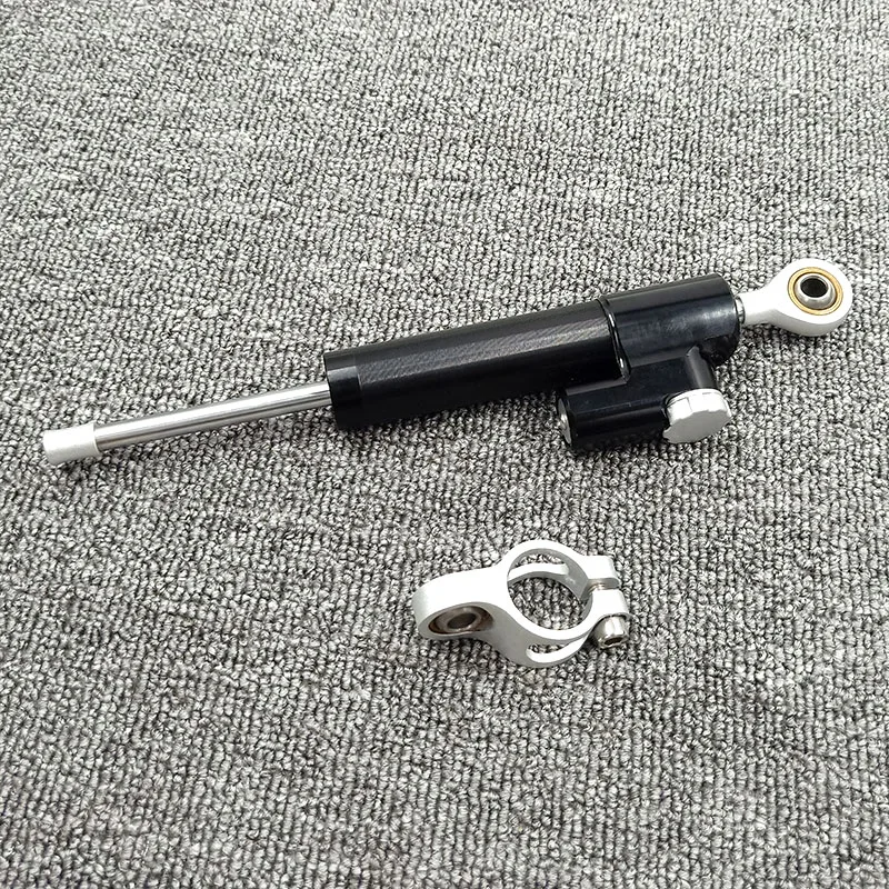 255mm10in Universal CNC Steering Damper Stabilizer Linear Reversed Safety Control lMotorcycle Accessories for KTM Vespa Yamaha (13)