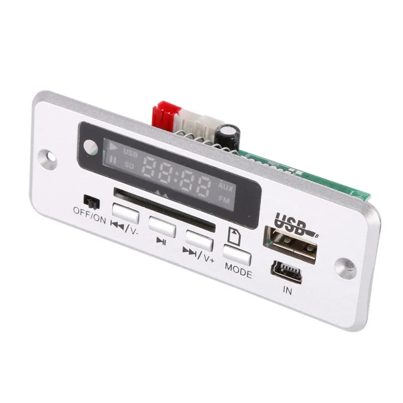 Useful Wireless MP3 Player Decoder Board Audio Module USB TF Radio For Car Red Digital LED With Remote Controller Useful Wireless MP3 Player Decoder Board Audio Module USB TF Radio For Car Red Digital LED With Remote Controller
