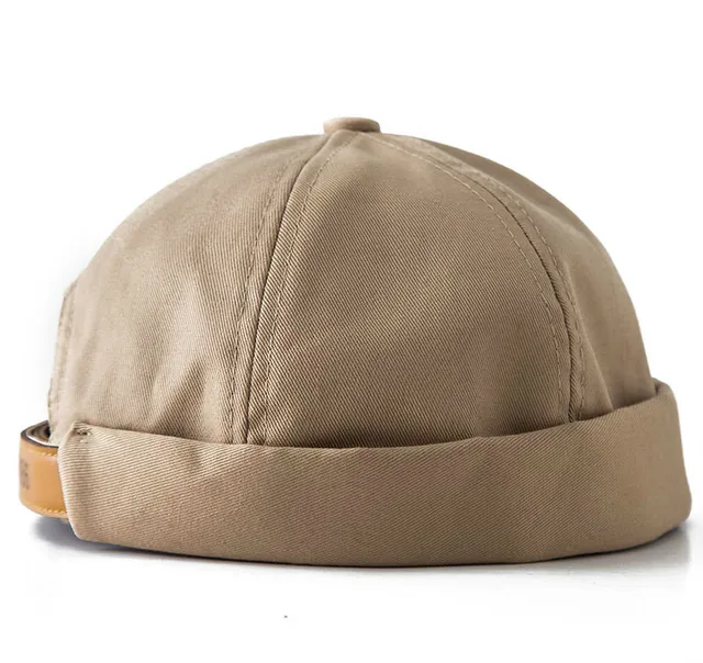 2019 Fashion Skullcap Hat for Women Men Retro Cotton Retro Skullcap