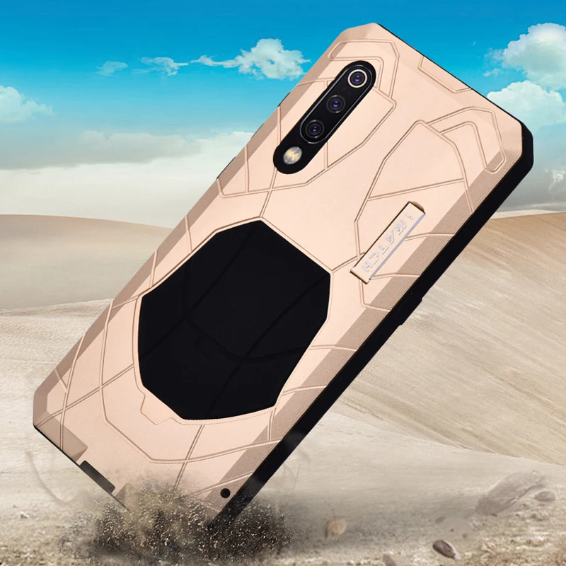 

Daily Life Waterproof Case For Xiaomi Mi 9 Luxury Shockproof Aluminum Metal & Silicone Back Cover For Xiaomi Mi 9 Mi9 Phone Case