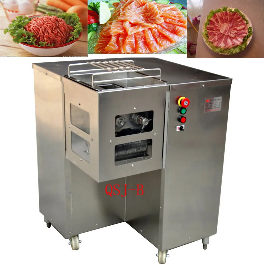 

High Quality Multifunction meat cutter machine 800KG /HR meat slicer meat dicing