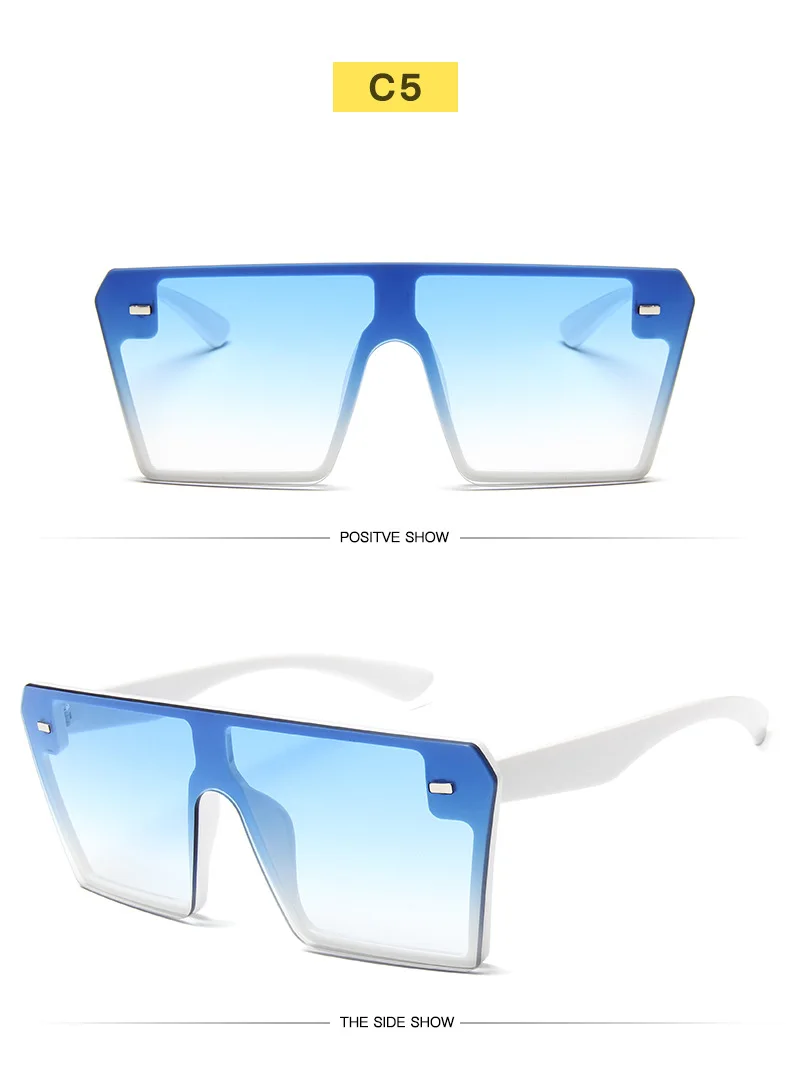 Oulylan Квадратные Солнцезащитные очки женские мужские винтажные брендовые градиентные солнцезащитные очки для дам черные красные солнечные очки UV400 очки