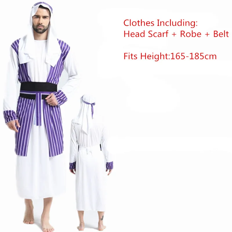 Мужской арабский халат для косплея на Ближнем Востоке Одежда для взрослых Карнавальный костюм для ролевых игр нарядное платье декор для Хеллоуин-вечеринки костюм для женщин - Цвет: 13