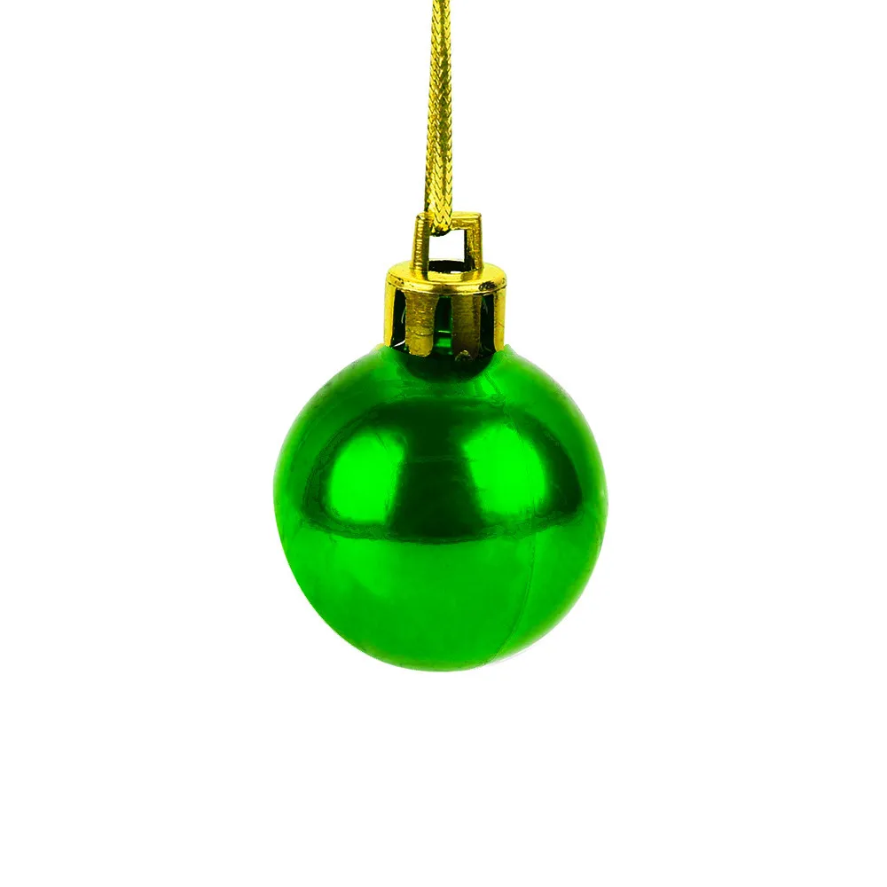 30 мм Рождественская елка шар-безделушка подвесное украшение для домашней вечеринки декор рождественские украшения для дома подарки на год
