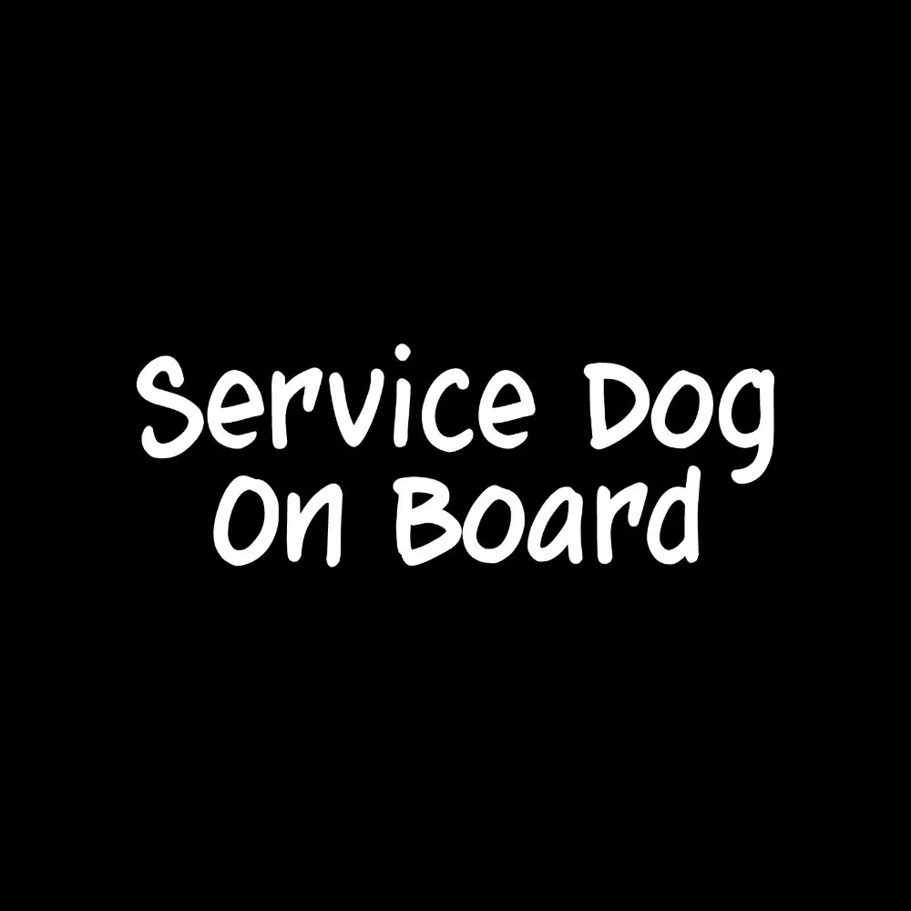 Сервис собака на доске наклейка виниловая переводная наклейка на окно ПЭТ терапия Обучение щенка 17,5x6,25 см