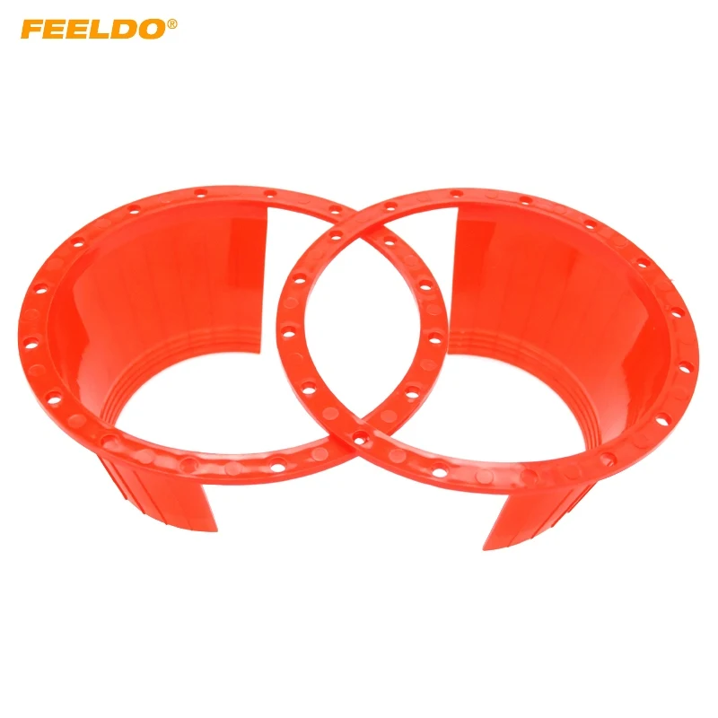 

FEELDO 2pcs 6.5" Car Auido Horn Speaker Waterproof Cover Plastic Protective Horn Spacer Stereo Speaker Washer Cover#5518