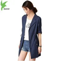 New-Spring-Autumn-Thin-Jacket-Women-s-Clothing-Solid-color-Waistband-Casual-Tops-All-Cotton-Female.jpg_200x200