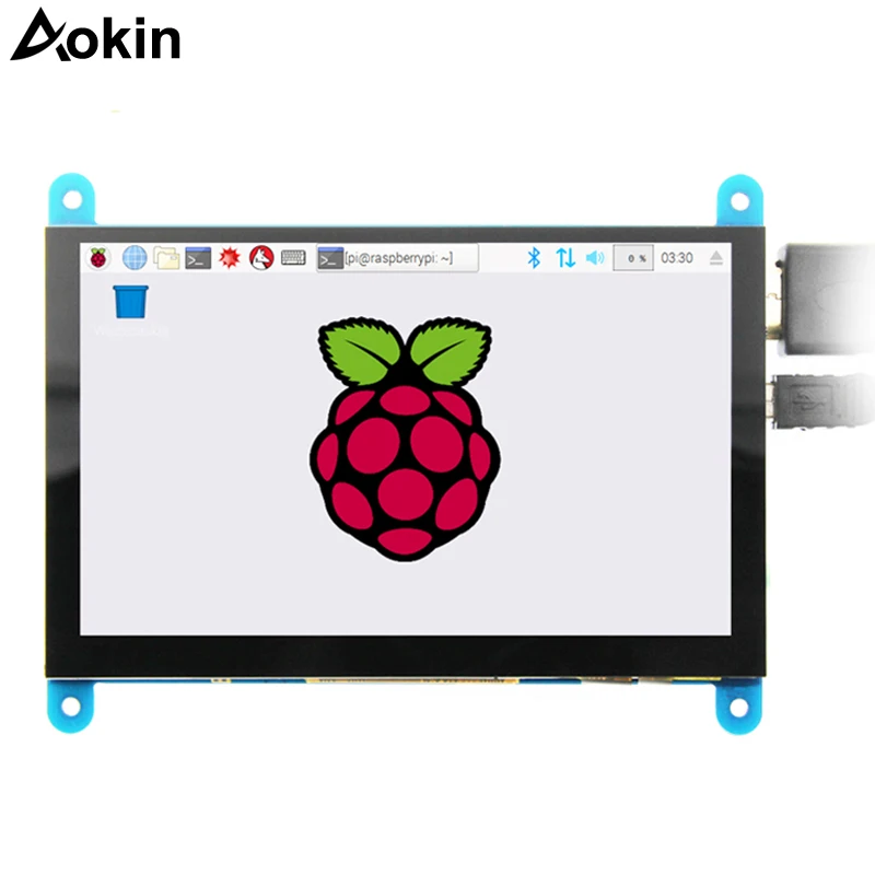 5-дюймовый 800*480 ЖК-Дисплей HDMI HD емкостный ЖК-модуль USB 5-точечный сенсорный экран не