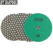 Tampons de polissage flexibles diamant fin, sec, disque de ponçage pour résine, grain assorti, roue de ponçage Dia DT-DIATOOL MM/5