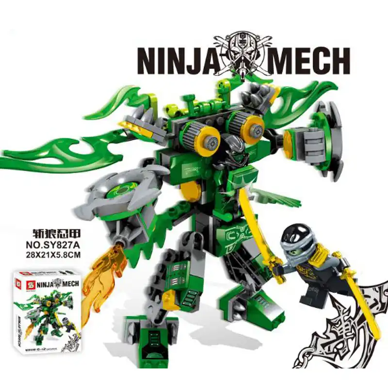 lego ninjago robot zane