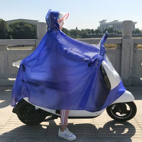 Велосипедный плащ для взрослых Открытый одиночный женский модный прозрачный электрический автомобиль, мотоцикл плащи очки с прозрачными стеклами 3DYYC10 - Цвет: J