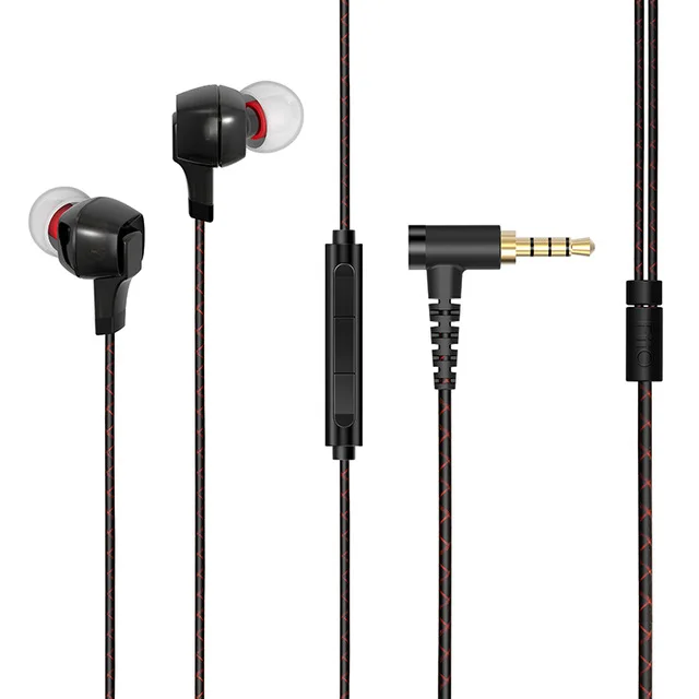 FiiO F1 динамические наушники вкладыши с микрофоном для телефона OPPO/Xiaomi/Huawei/Samsung MP3