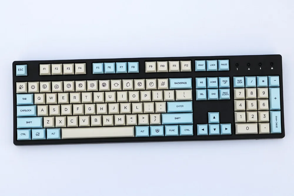 Moon landing XDAS profile keycap 121/163 dye сублимированный filco/DUCK/Ikbc MX Переключатель механическая клавиатура keycap, продаются только брелки